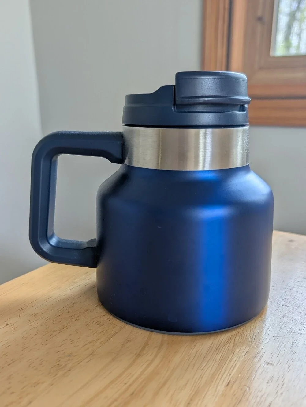 Stanley Starbucks 20 Oz Stainless Steel Vacuum Seal Blue Desktop Mug - Picture 2 of 6